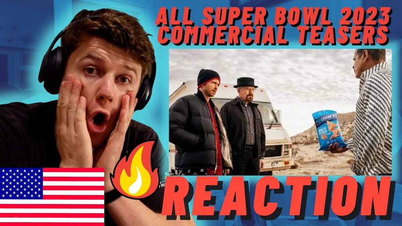 IRISH REACTION - All Super Bowl 2023 Commercial Teasers