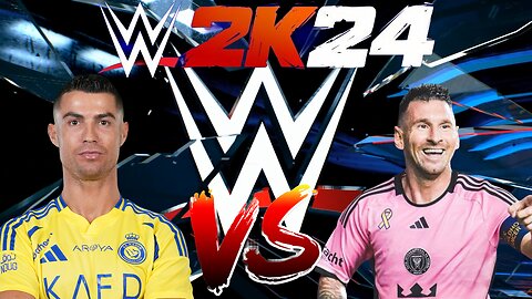 Ronaldo vs Messi | WWE 2K24 LIVE