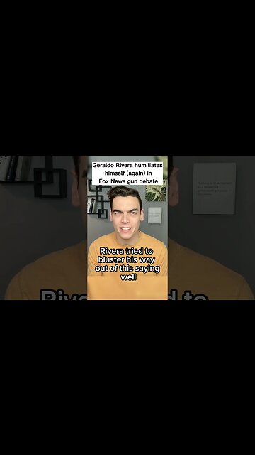 Geraldo Rivera just embarrassed himself on live tv again #shorts