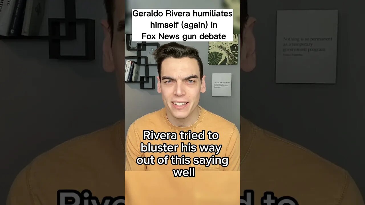 Geraldo Rivera just embarrassed himself on live tv again #shorts
