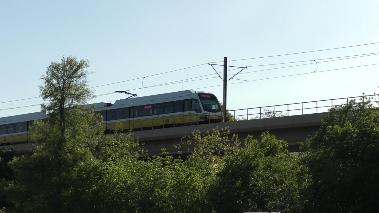 DART Commuter Rail in Texas