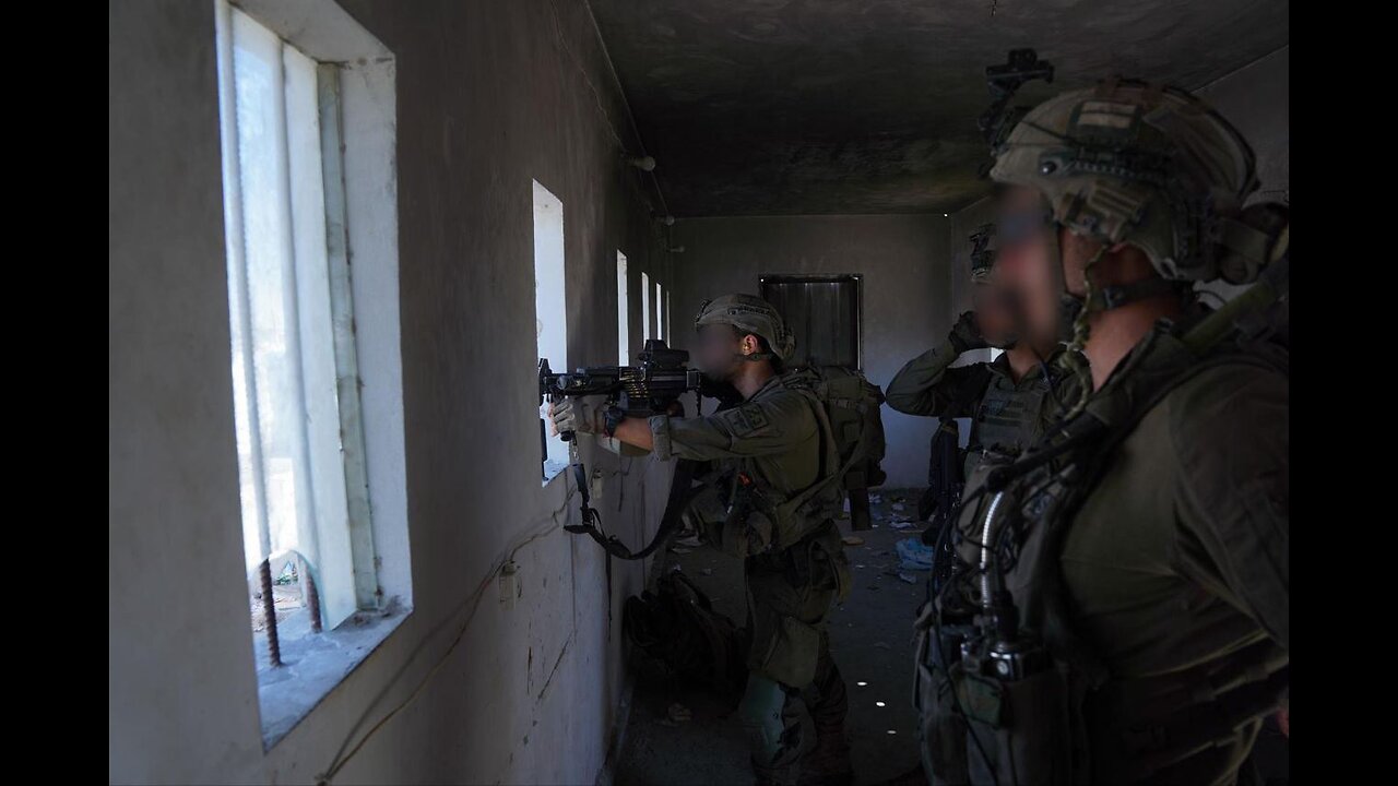 The Israeli military says troops killed several terrorist and located tunnel shafts