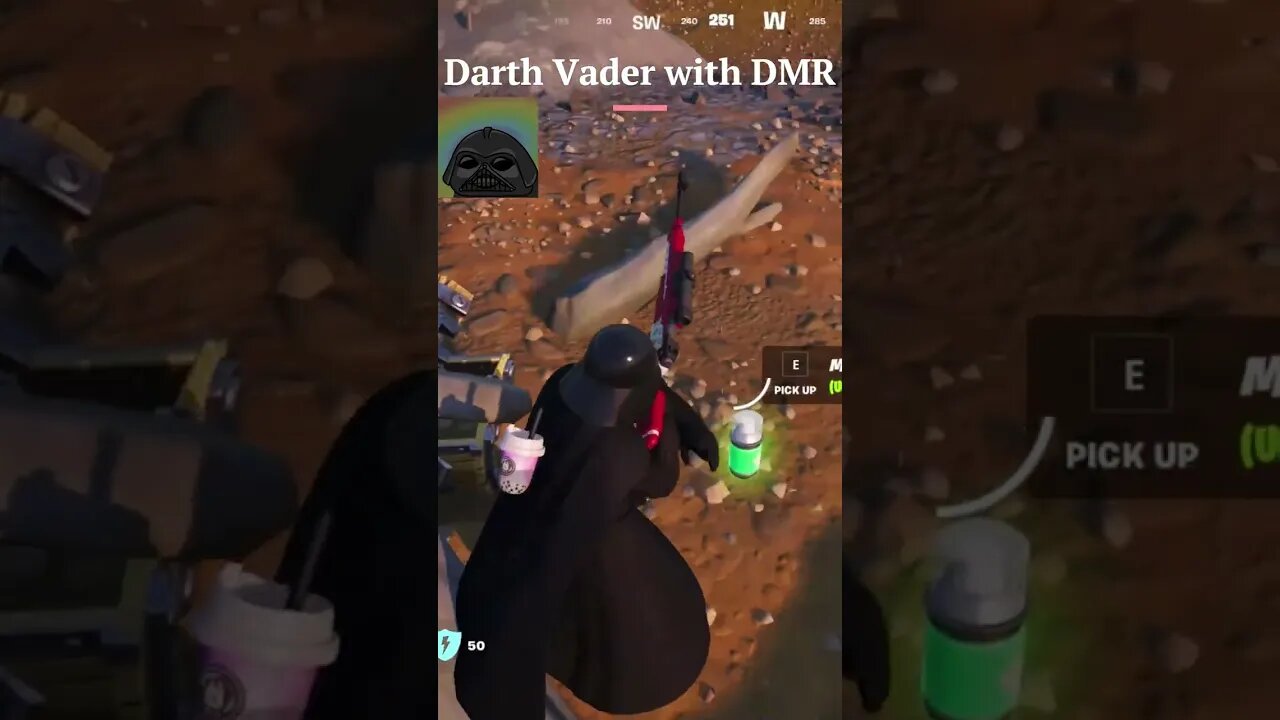 Darth Vader with DMR is an awesome combination. #darthvader #fortnite