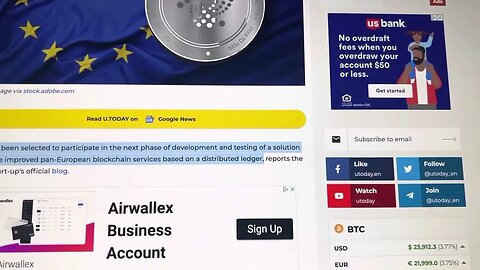 IOTA CHOSEN BY THE EUROPEAN UNION TO RUN THEIR SYSTEM!!!!!