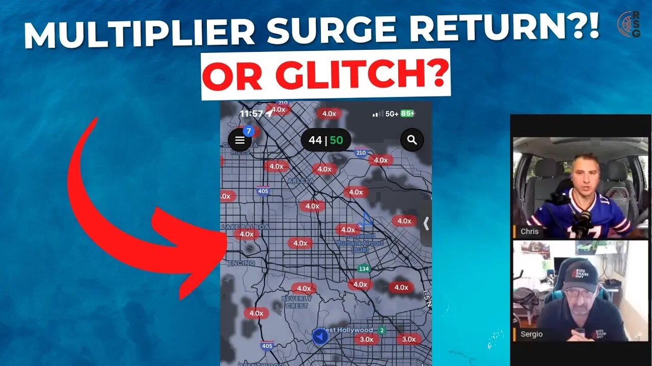 Uber Surge Glitch or Coming Back?!