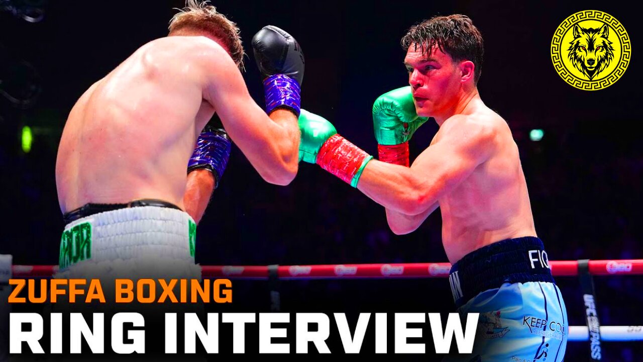 Emmet Brennan Ring Interview _ Zuffa Boxing #1