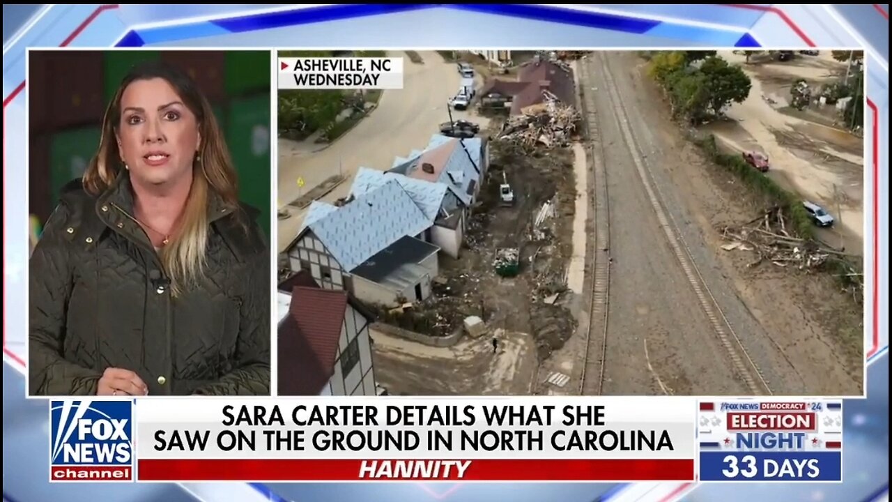 Sara Carter Details The Devastation In North Carolina