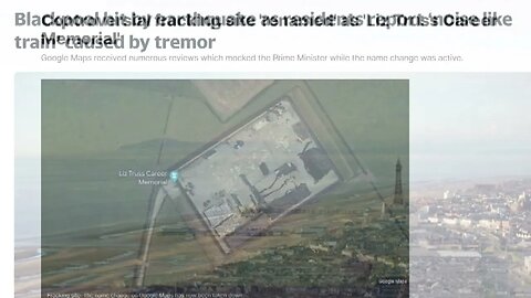 Blackpool Earthquake Is there a link