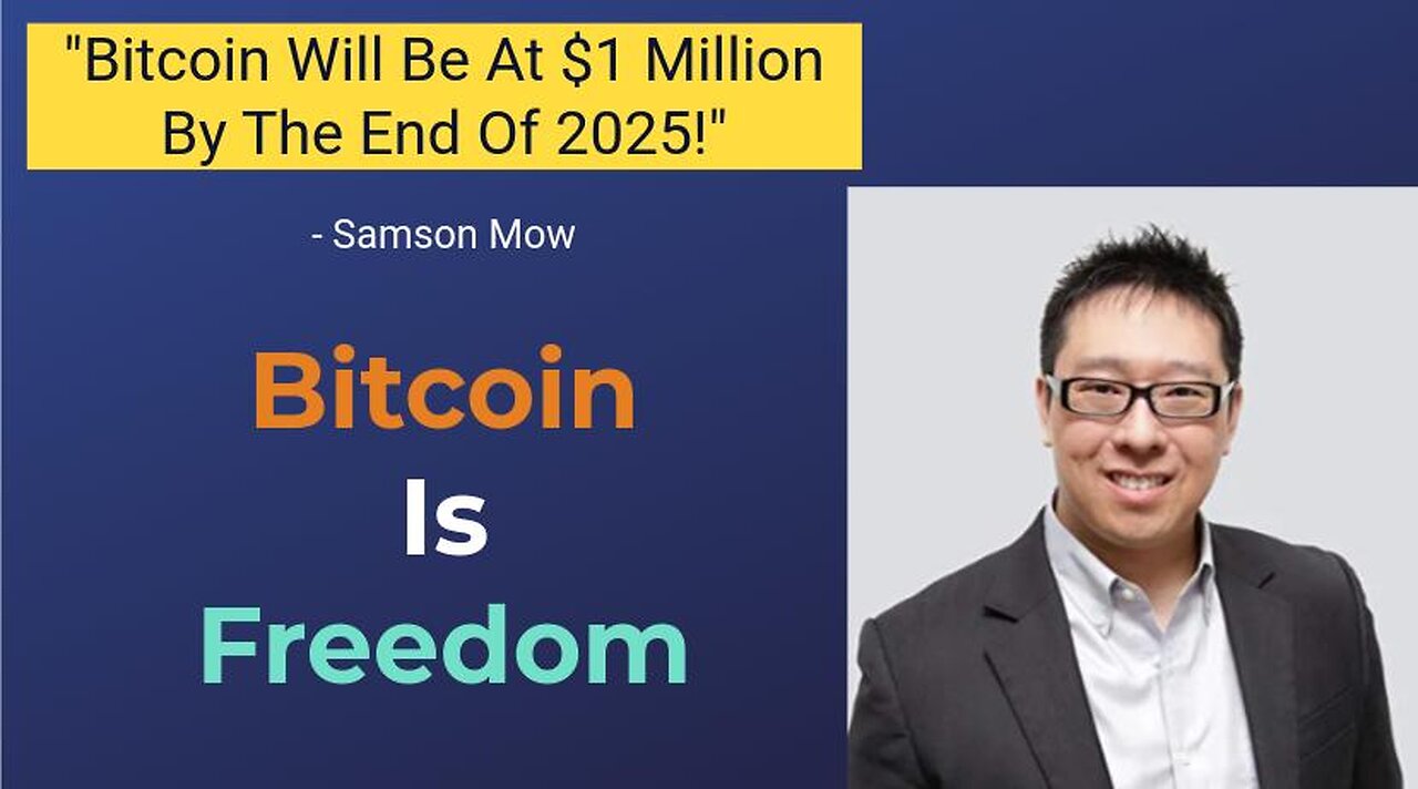 "The Future Is In BITCOIN" - Samson Mow || How BLOCKCHAIN Is Where The PUCK IS HEADED