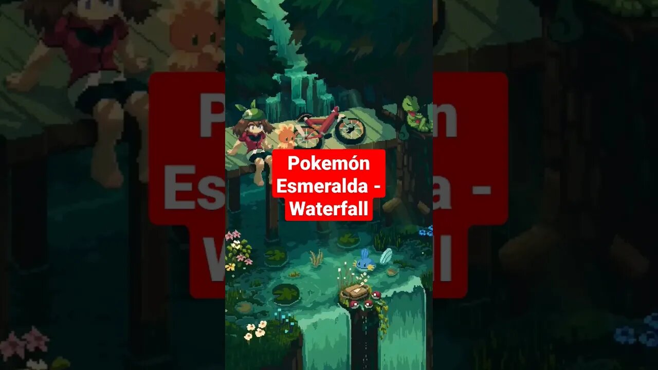 PÓKEMOM ESMERALDA - WATERFALL #pokemon #gamer #gaming #pokemonemerald #short #shortsgamer