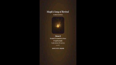 Maple’s Song of Revival