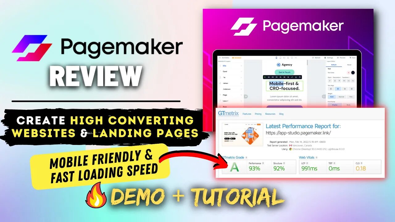 Pagemaker Review - Instapage Alternative with Lifetime Deal