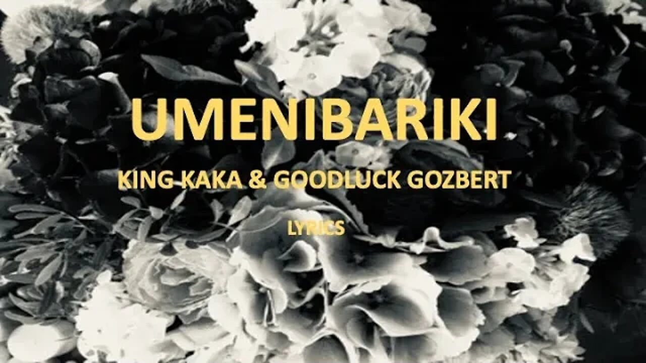 UMENIBARIKI - King Kaka & Goodluck Gozbert French lyrics