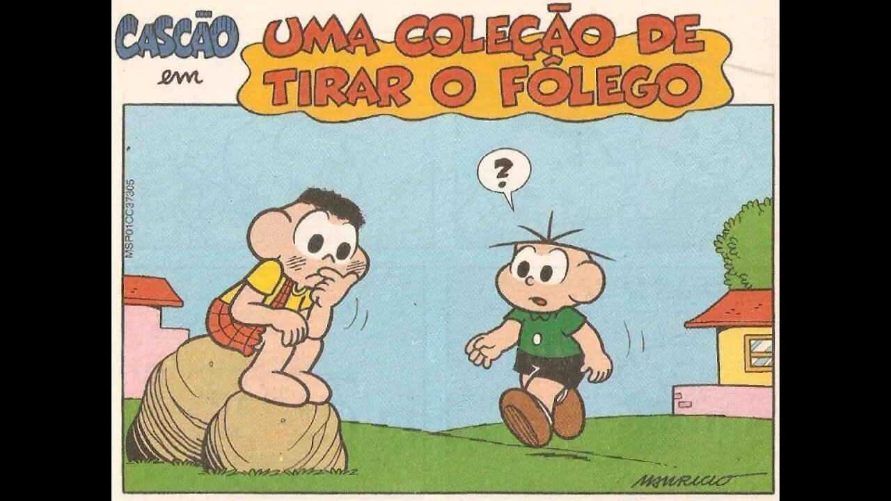 Cascão em-Uma coleção de tirar o fôlego | Gibis do Rapha 2
