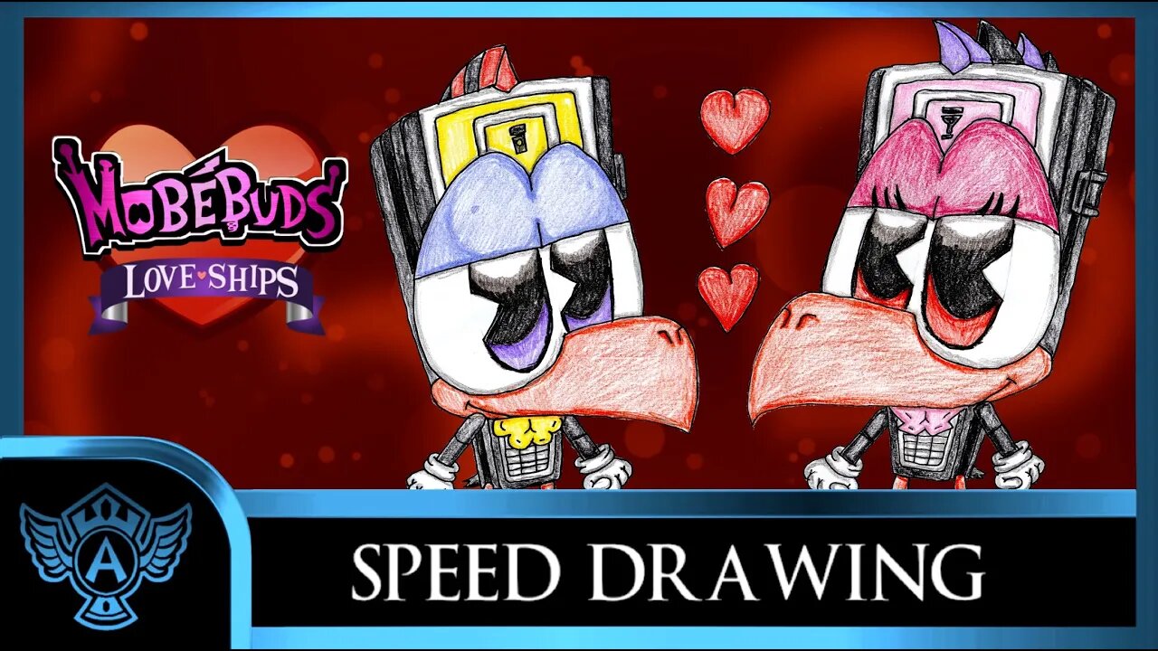 Speed Drawing: MobéBuds Love ships Norken X Norkea | A.T. Andrei Thomas 2023