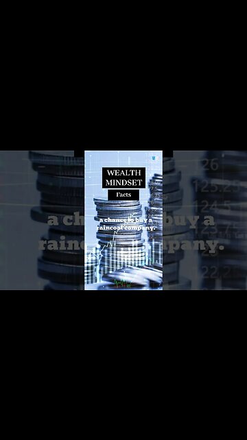 A WEALTH MINDSET TURNS A RAINY DAY INTO... #shorts