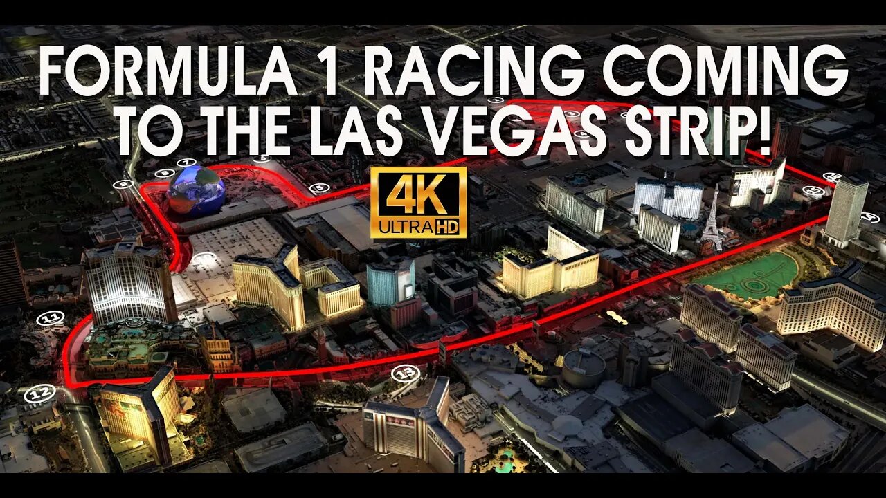 Formula 1 Racing Coming to The Las Vegas Strip!