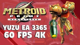 YUZU 3365 METROID PRIME REMASTERED: RTX 2060 SUPER + RYZEN 5 3600 4K 60 FPS 2XIR