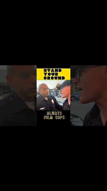 Intense Cop v Auditor #standoff Full Video Coming Out 3pm PST