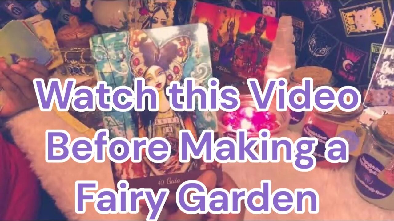 Should you Make a Fairy Garden 🧚🏻 Fairy Collective Tarot Reading