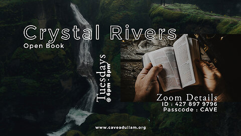 Crystal Rivers | Open Book | Dec 3, 2024