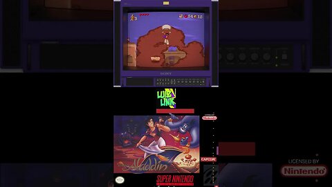 Nossa serie de Aladdin (SNES) 1/2 #SHORTS