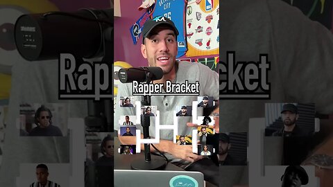 The Rappers Bracket!! Who Wins?! #shorts