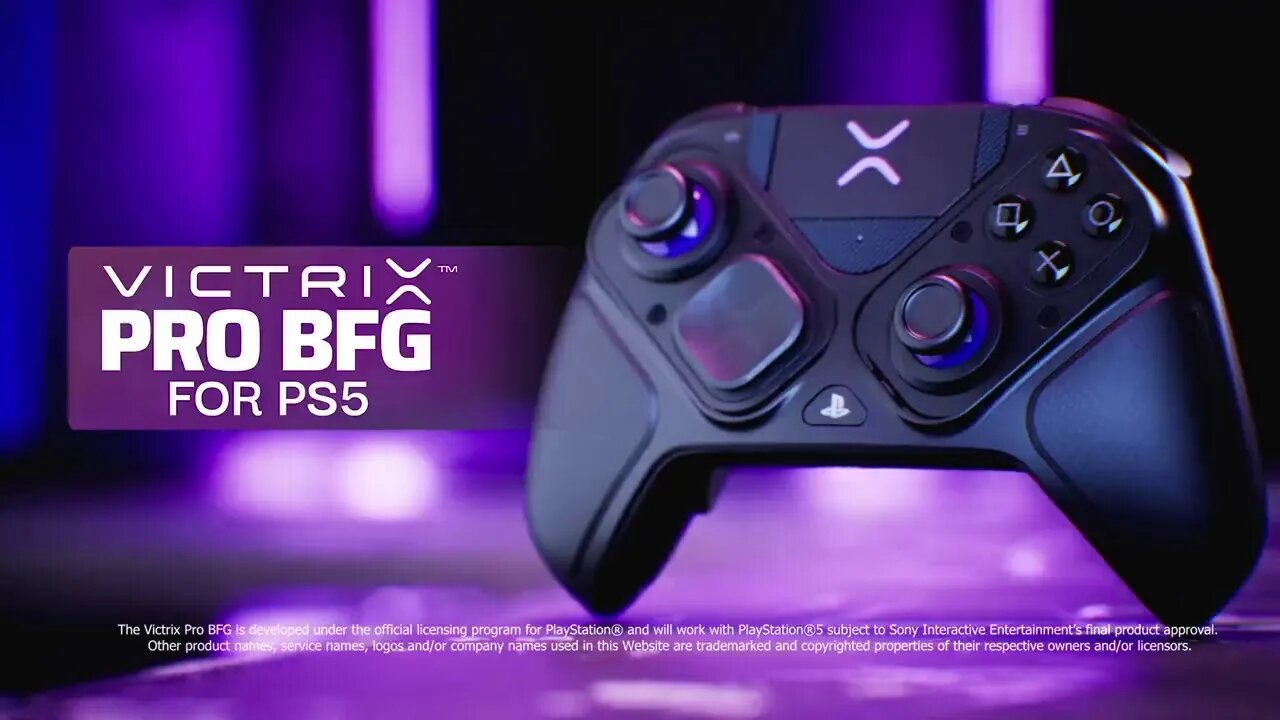 🎮 Victrix Pro BFG for PS5 @VictrixPro