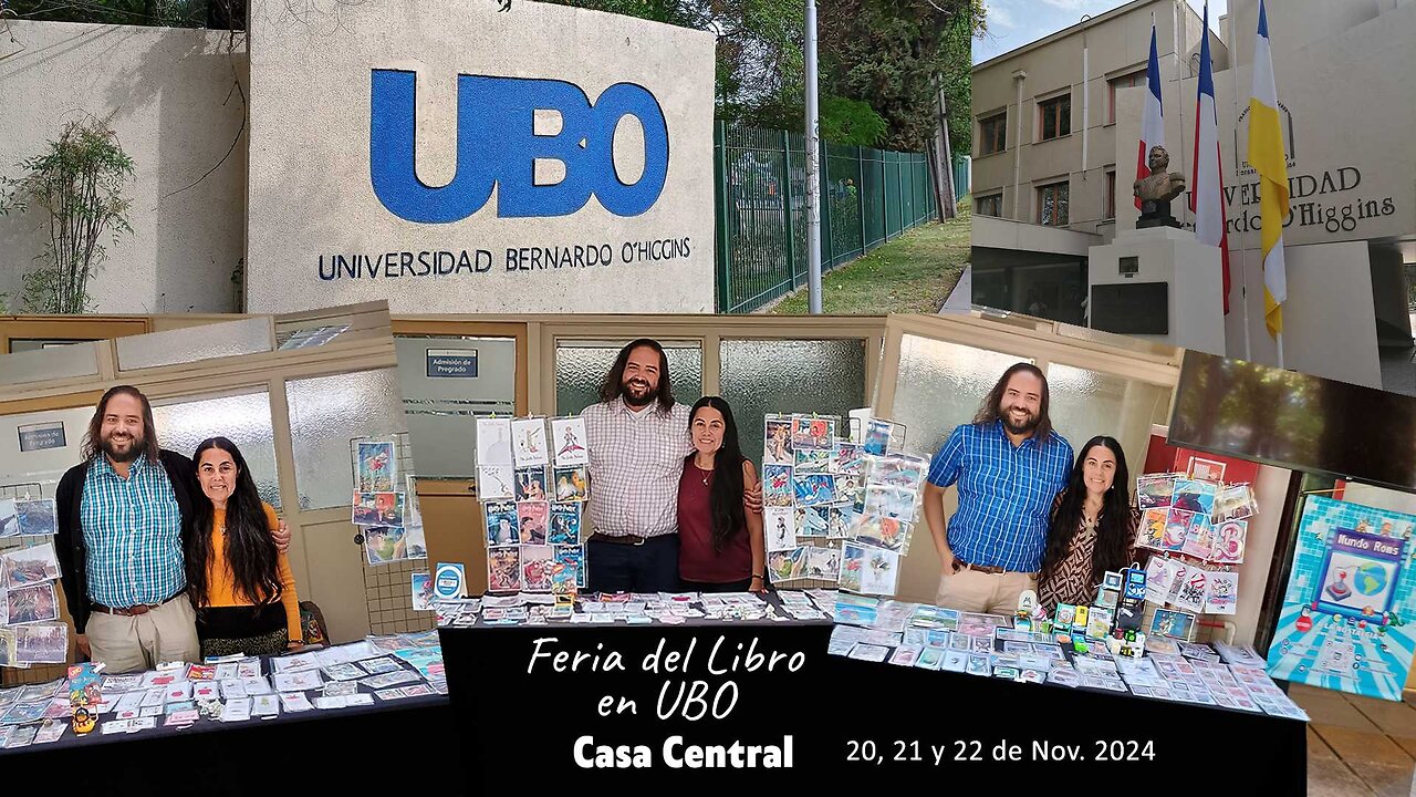 Mundo Roms - Feria del Libro en UBO - Casa Central Dic 2024