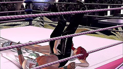 [PART4] Candy Cane vs Sebastian Clown Rumble Roses XX