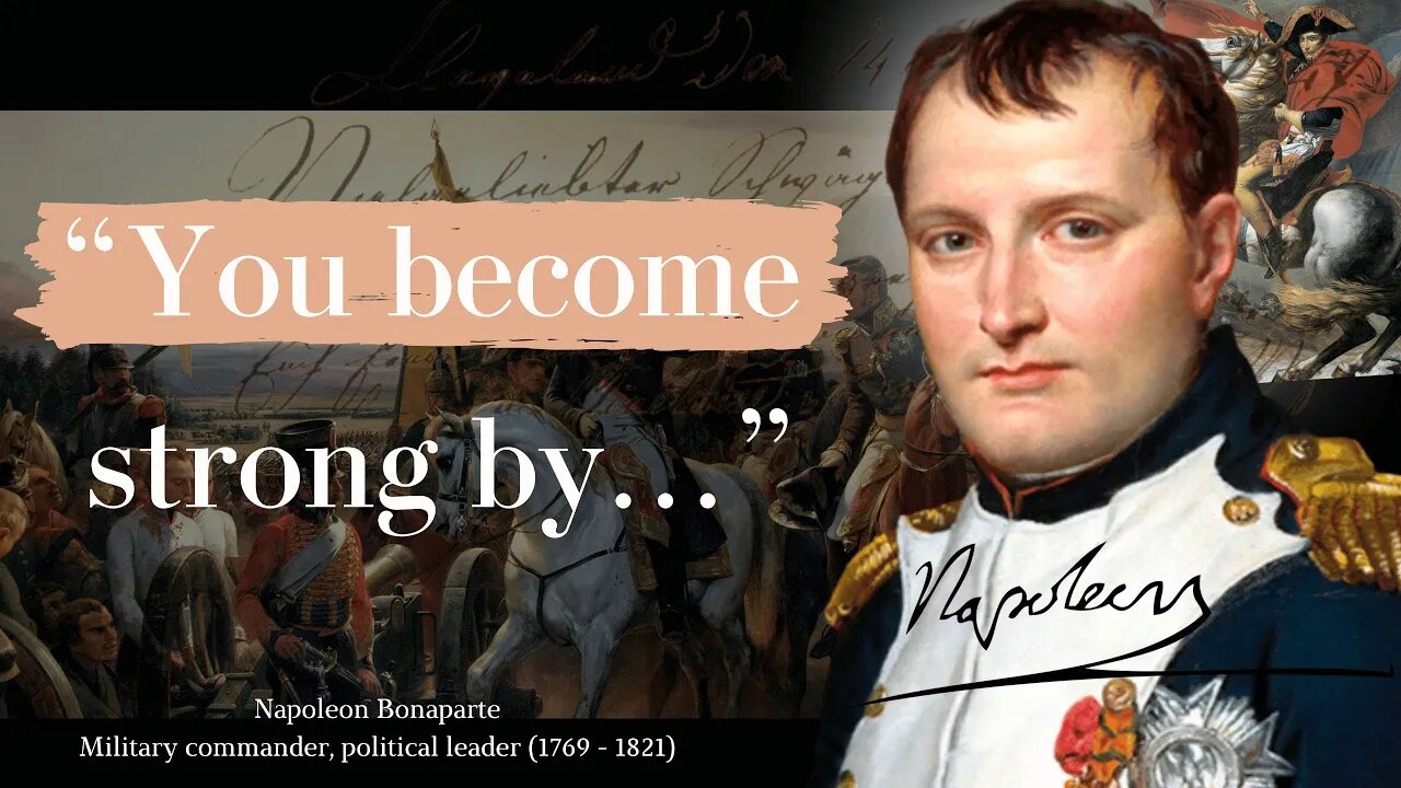 Napoleon Quotes: The Secret that Leads to Success.