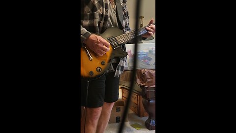 solo over Southern Rock backing track