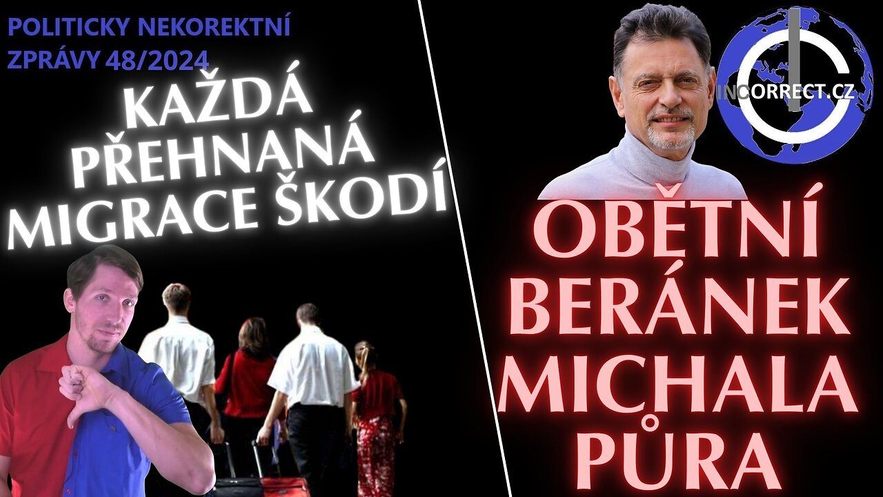 Multikulti v Plzni a Boleslavi, kampaň od Harris lhala, Petrov obětí Půra - 48/2024
