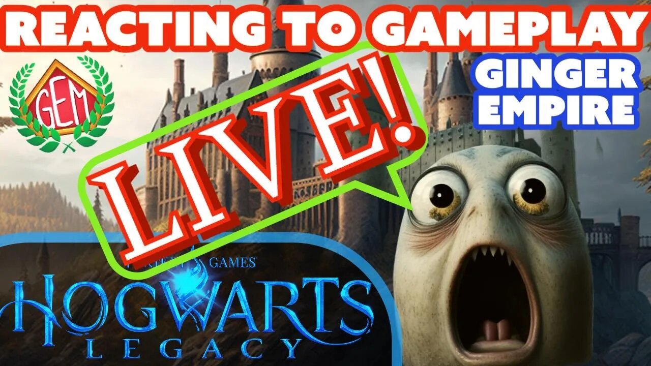 🔴Hogwarts Legacy LIVE Reacting To Gameplay Footage!🔴