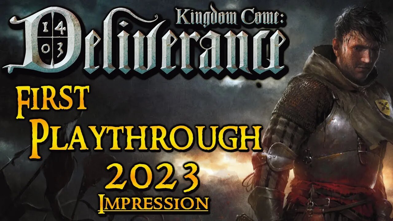 Kingdom Come Deliverance First Impression 2023 Live Gameplay pt1