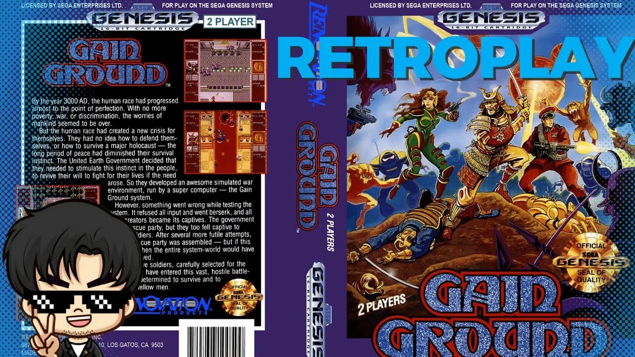 Gain Ground Genesis / Mega Drive - Retroplay