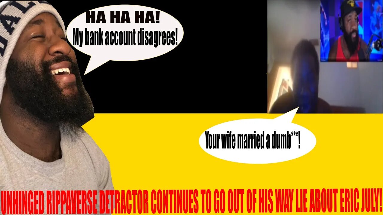 Eric July is Unintelligent?!? | Unhinged Detractor Believes So!