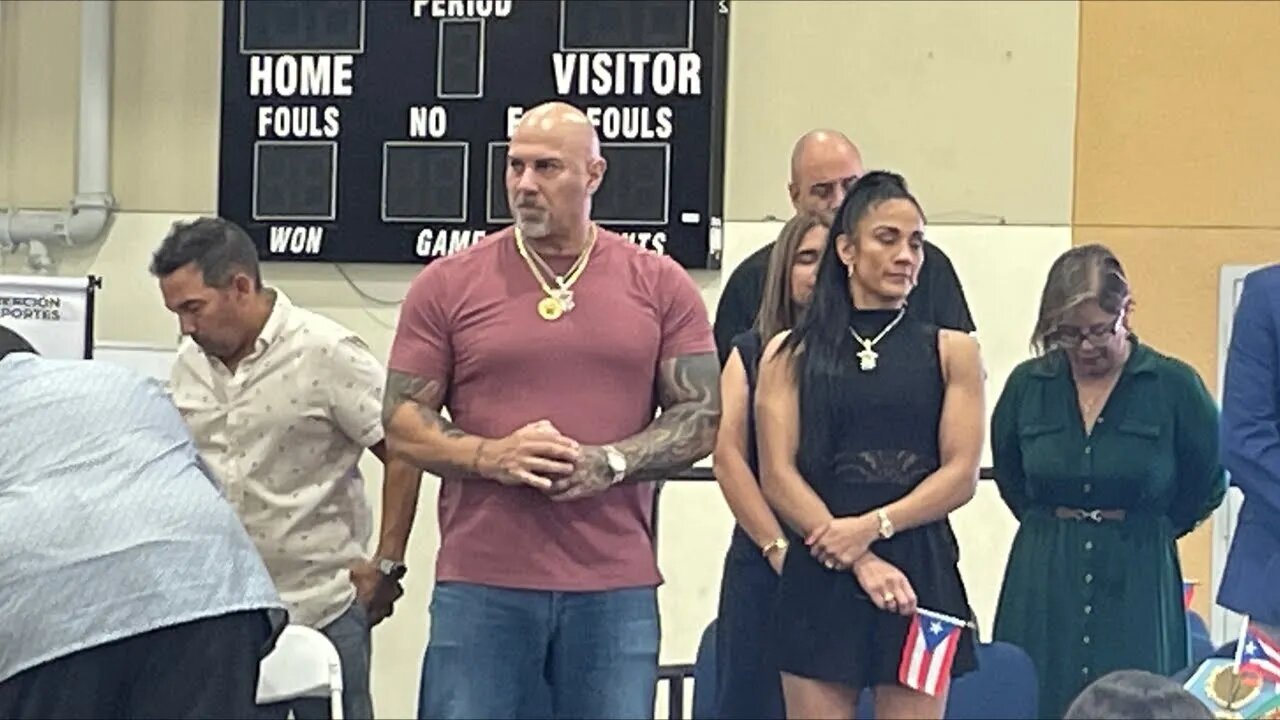 RECIBIMIENTO A AMANDA SERRANO