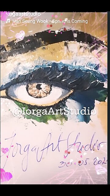 Acrylic Eye - Experiment - trying new things