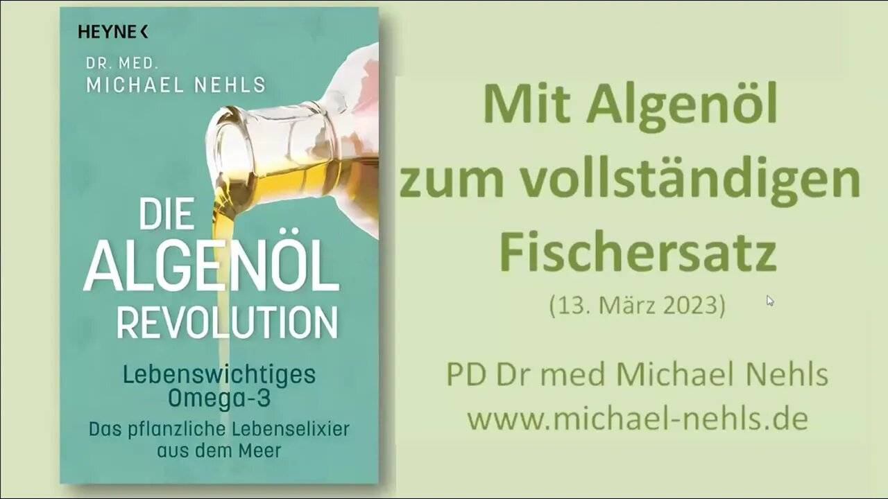 Mit Algenöl zum vollständigen Fischersatz (Omega-3)