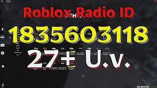 U.v. Roblox Radio Codes/IDs