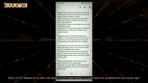 2022 12 03 The Truth Finder 'Troll' Is That You Mary