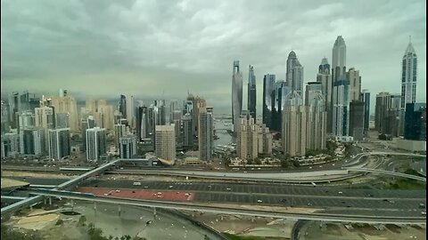 Dubai Raining, Thunder Storm