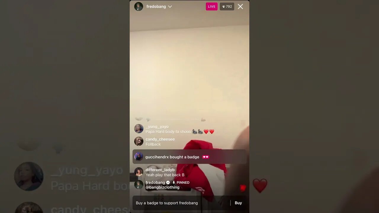 FREDO BANG IG LIVE: Fredo Interacts With Lesbians Situation Friends (06-02-23) FULL LIVE Pt.1