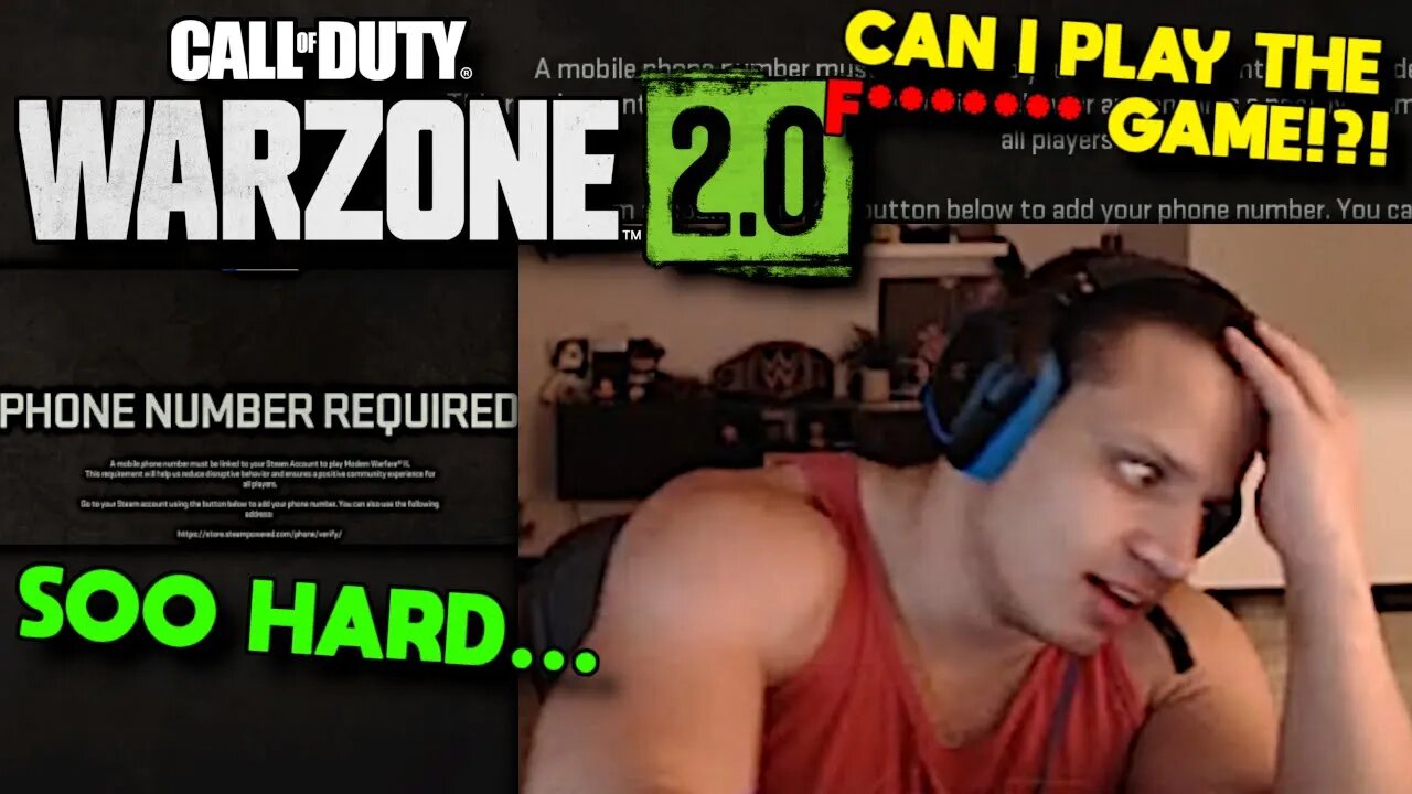 Tyler1 Tries To Play Call of Duty: Warzone 2.0