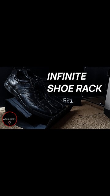 👟 Make A Shoe Rack - 3D Printed Shoe Holder - Shoe Stand Design - Shoe Rack DIY | #Shorts