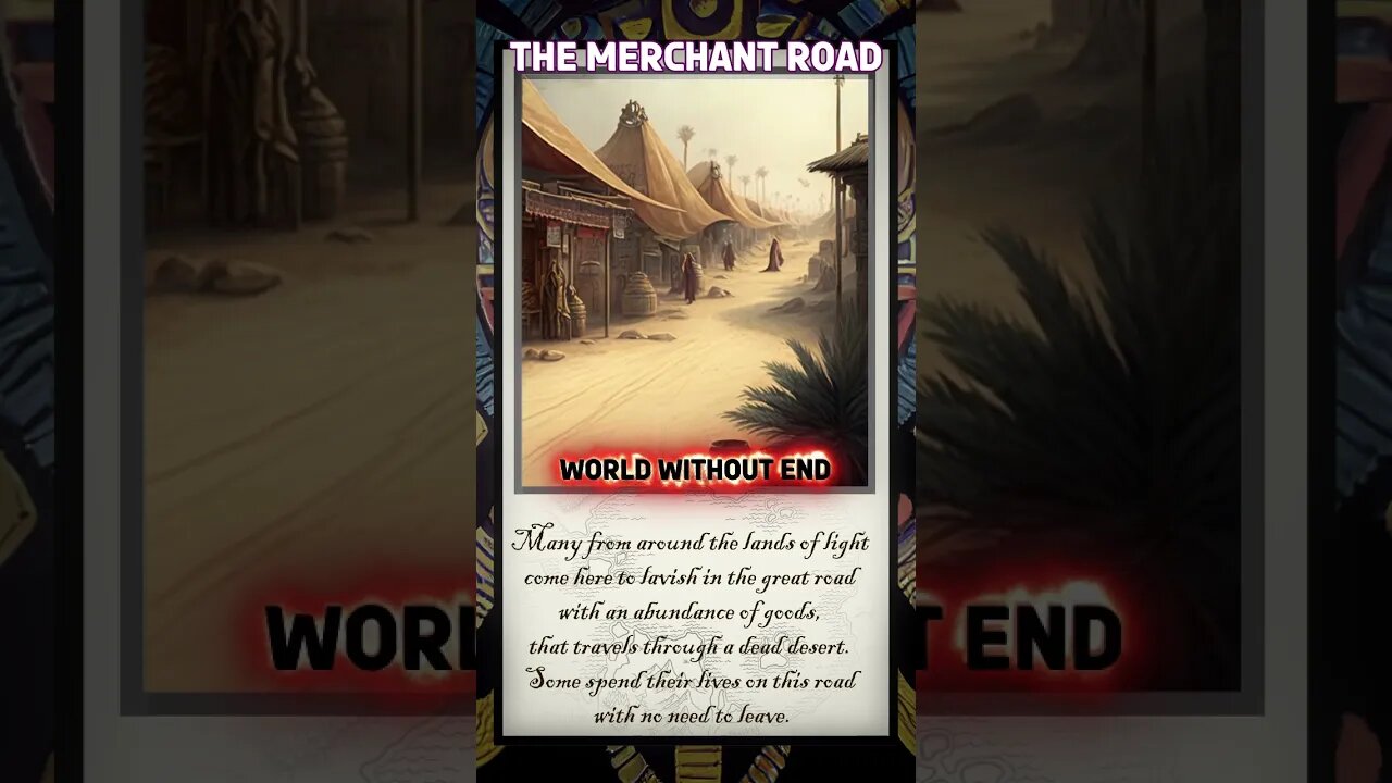 The Merchant Road: Original Dark Fantasy/Sci-Fi Fictional RPG/Story World Short Lore video
