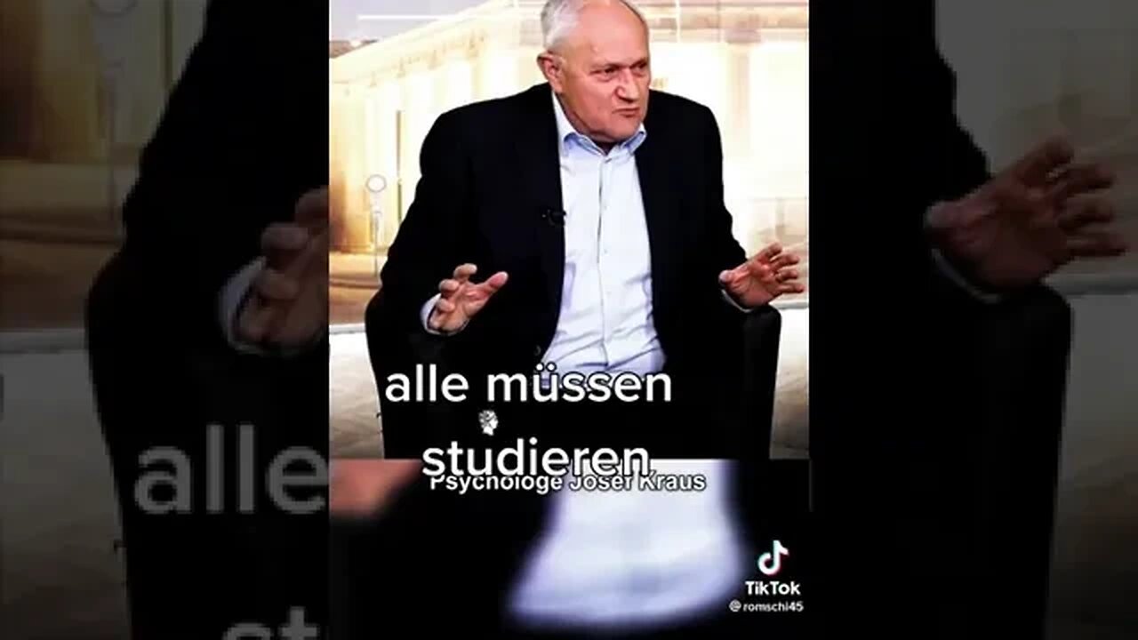 Josef Kraus - Methoden um Menschen gefügig zu machen