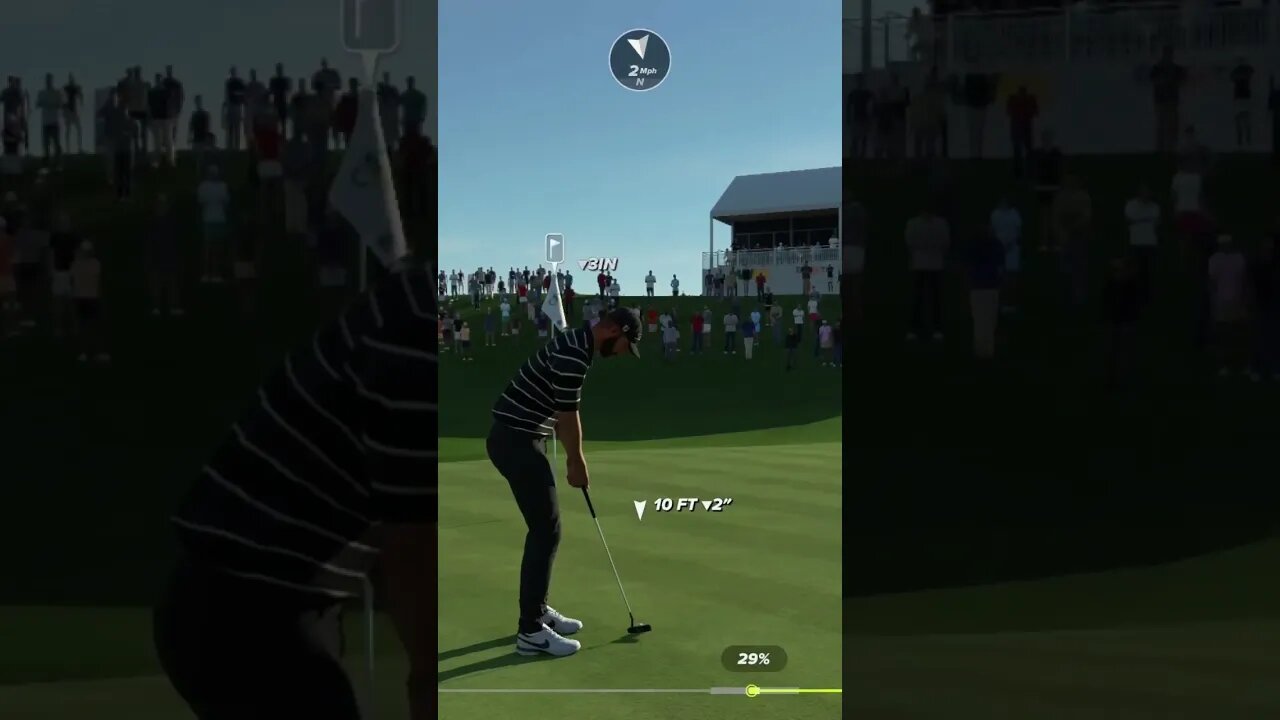 You did what after the approach? #pga2k23 #fails #golffails #3putt