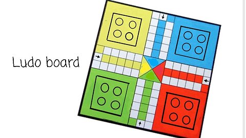 Diy ludo board | Table Crafts